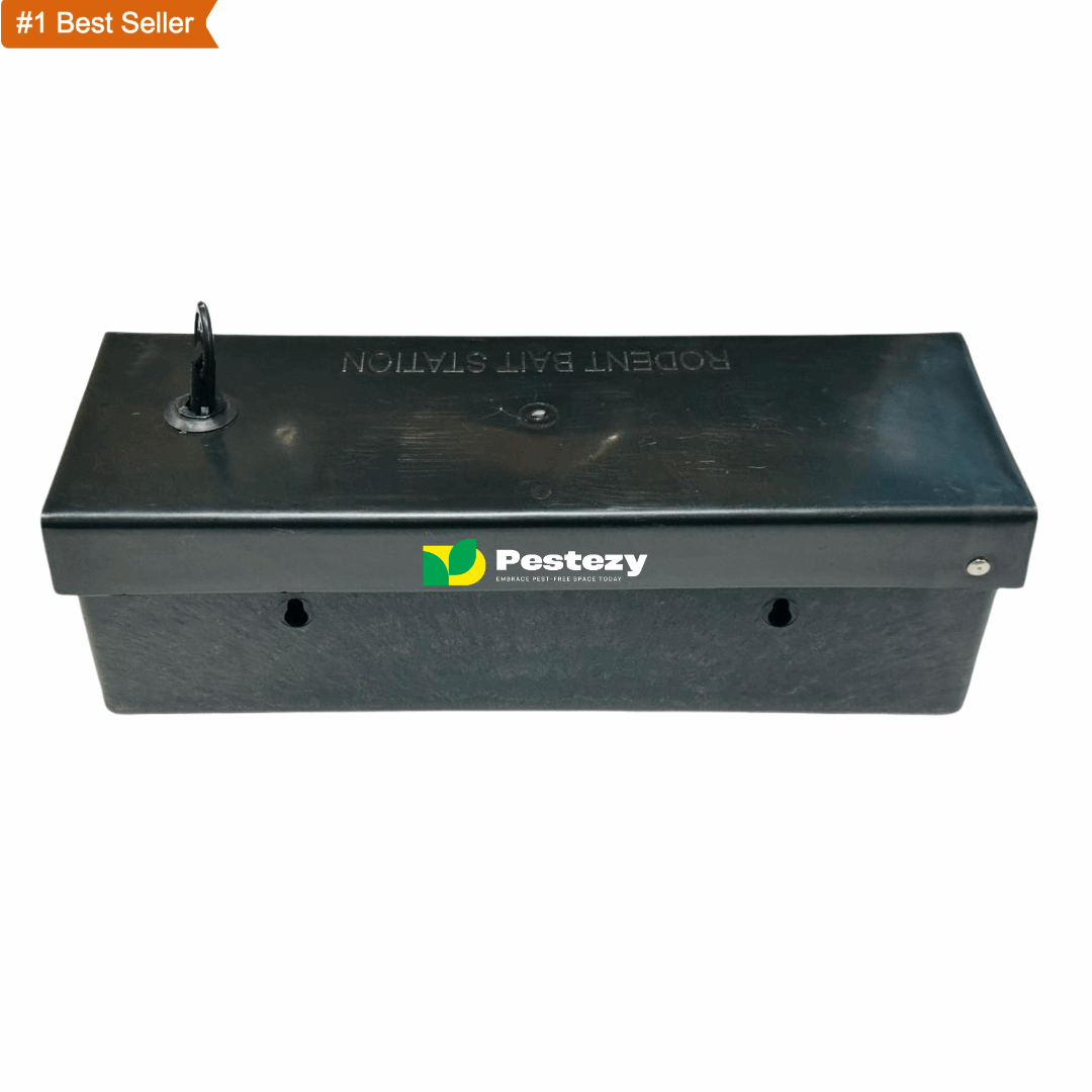 PESTEZY Rodent Bait Station/Roda Box/Rat Bait Station/Mouse Box  Plastic Pack of 1